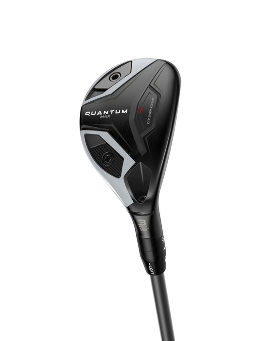 Callaway Quantum Max golf hybrid on a white background