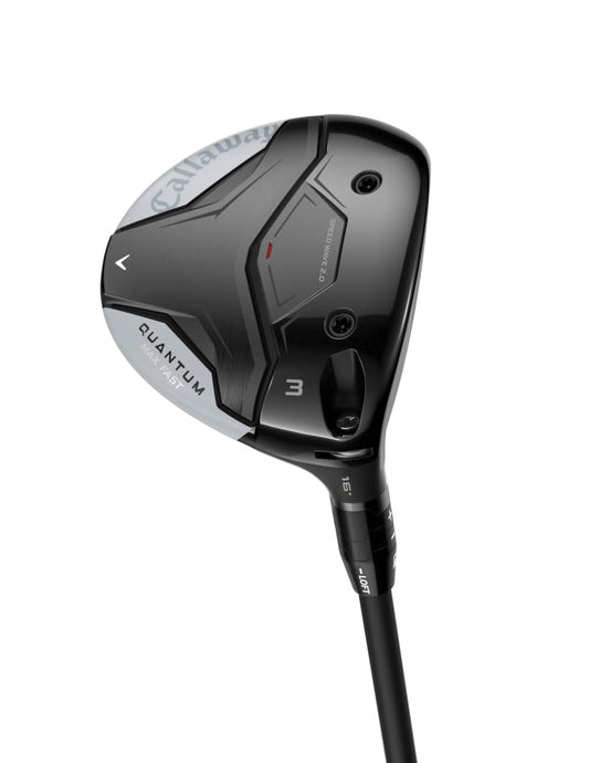 Callaway Quantum Max Fast Fairway Wood golf club on a white background
