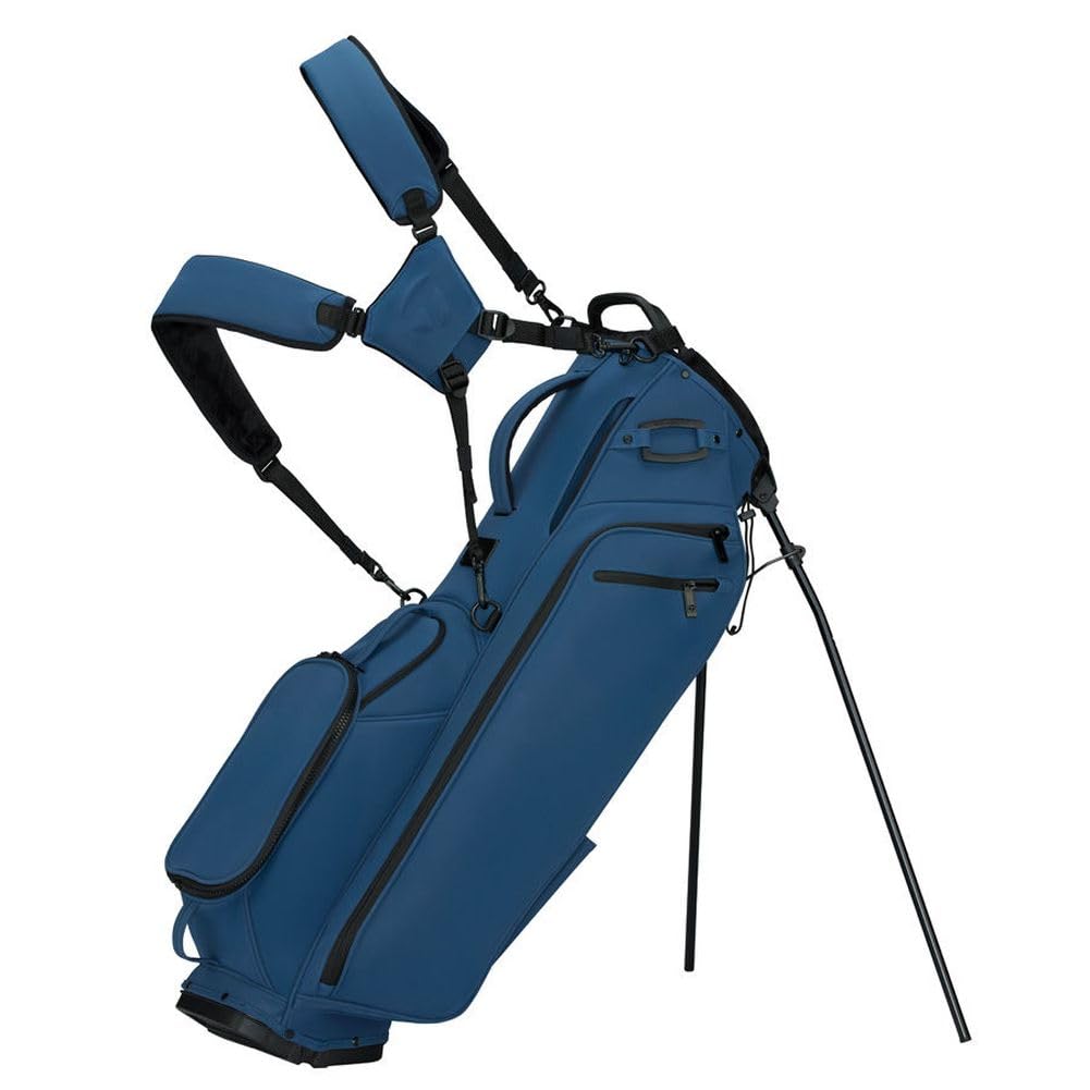 An image of a TaylorMade 2026 Signature M4 Golf Stand Bag  - Navy on a white background
