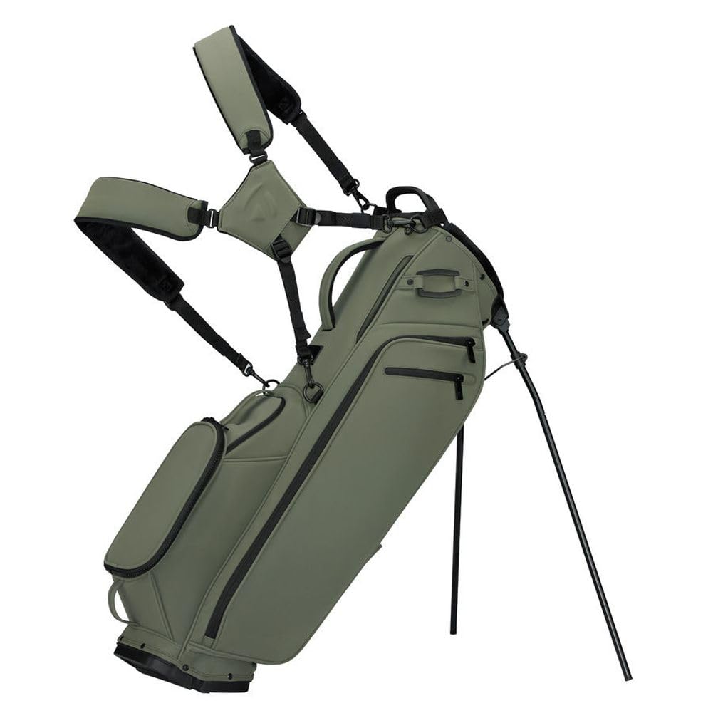 An image of a TaylorMade 2026 Signature M4 Golf Stand Bag  - Sage on a white background