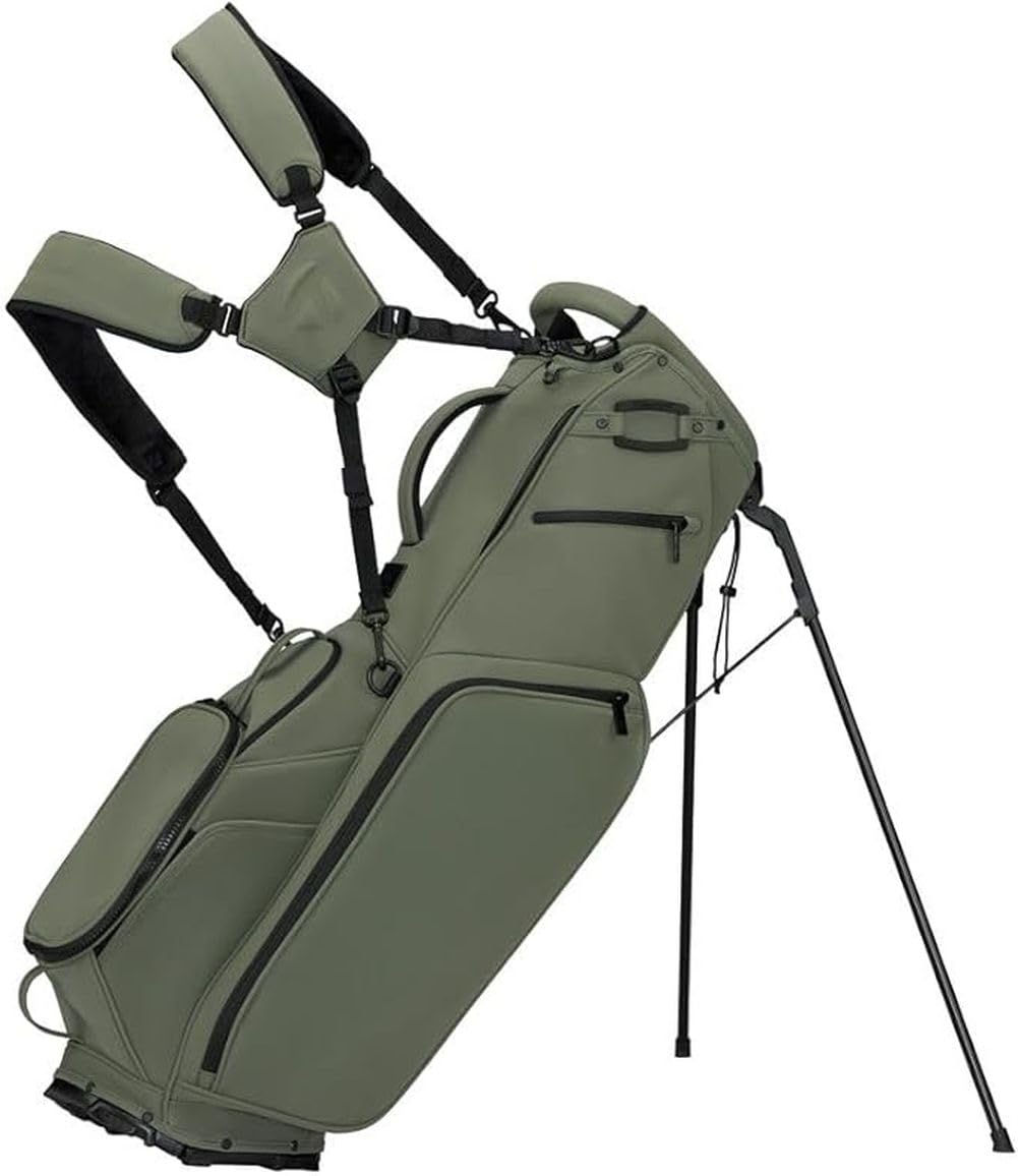 An image of a TaylorMade 2026 Signature L5 Golf Stand Bag  - Sage on a white background