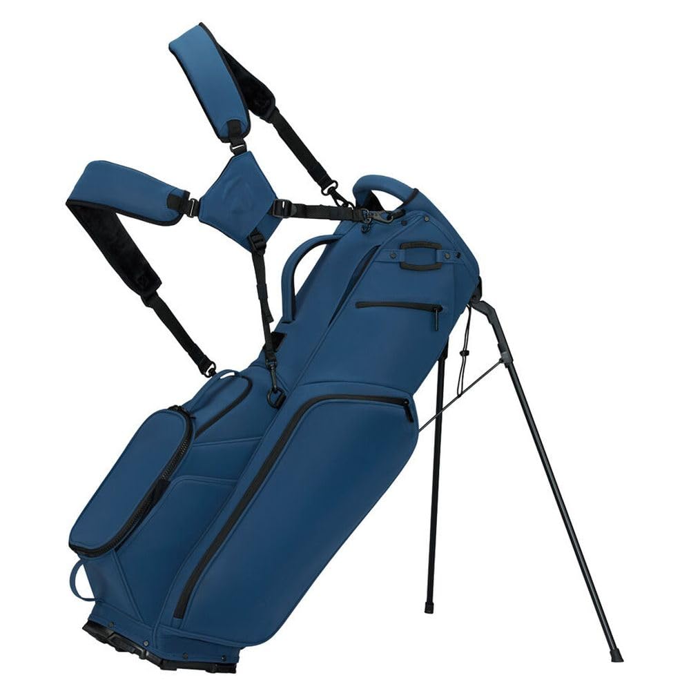 An image of a TaylorMade 2026 Signature L5 Golf Stand Bag  - Navy on a white background