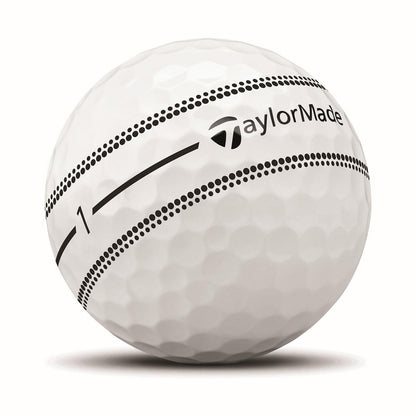 An image of a TaylorMade 2026 TP5 Stripe Golf Balls on a white background