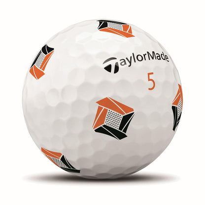 An image of a TaylorMade 2026 TP5x Golf Balls on a white background