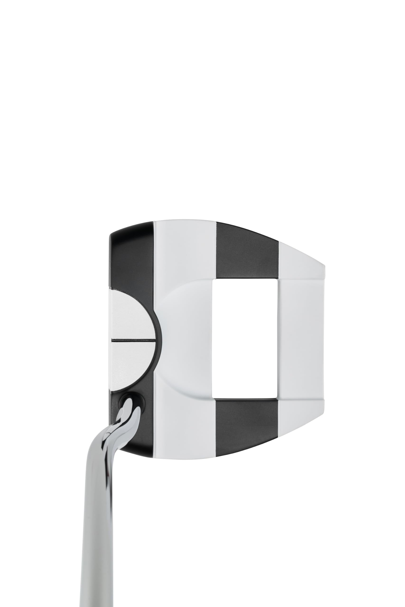 An image of an Odyssey AI-Dual Cruiser Jail Bird 1/2 Ball OS Putter on a white background