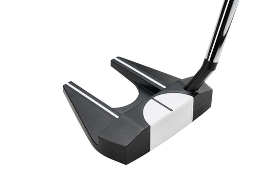An image of an Odyssey AI-Dual #7 1/2 Ball S Putter on a white background