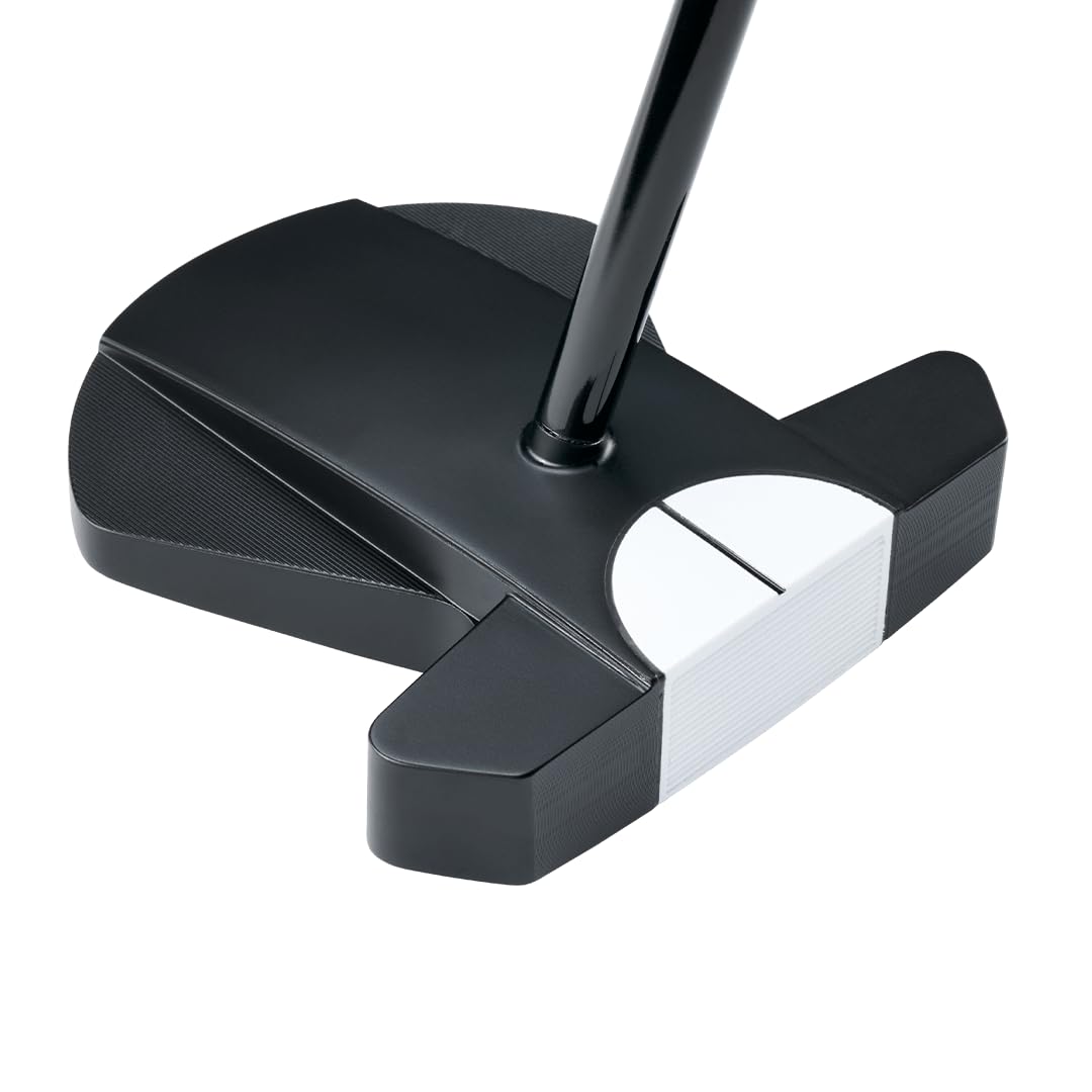 An image of an Odyssey S2S AI-Dual Max 1/2 Ball OS Putter on a white background