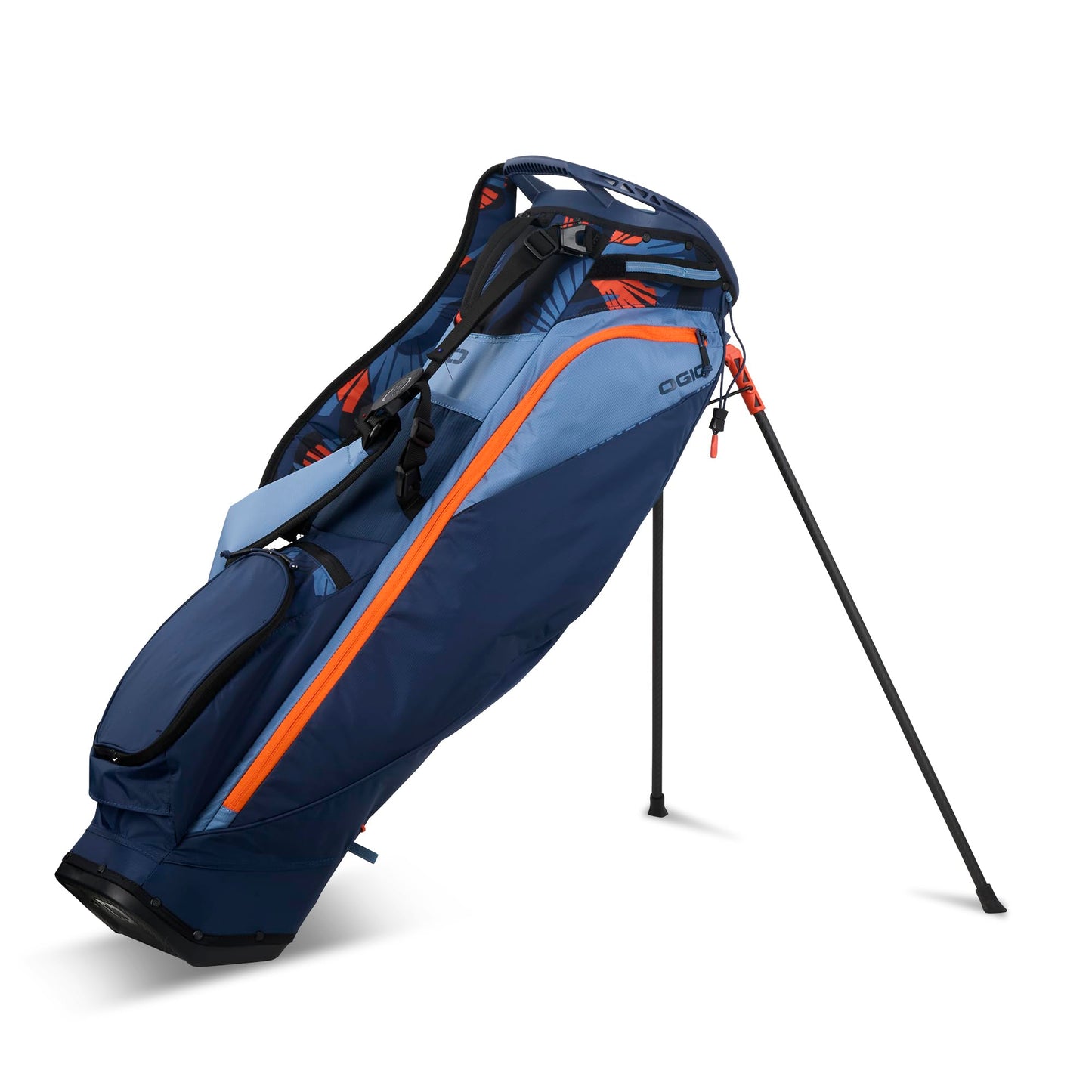An image of a OGIO 2026 Featherlite Golf Stand Bag - Dusk on a white background