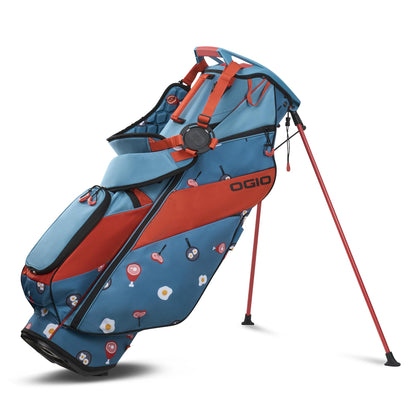 An image of a OGIO 2026 Fuse Golf Stand Bag - Ham and Egg on a white background