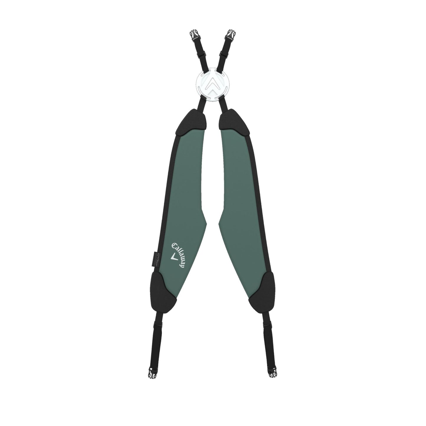 A product image of a Callaway HL Zero L Golf Stand Bag - Pine / Silver on a white background