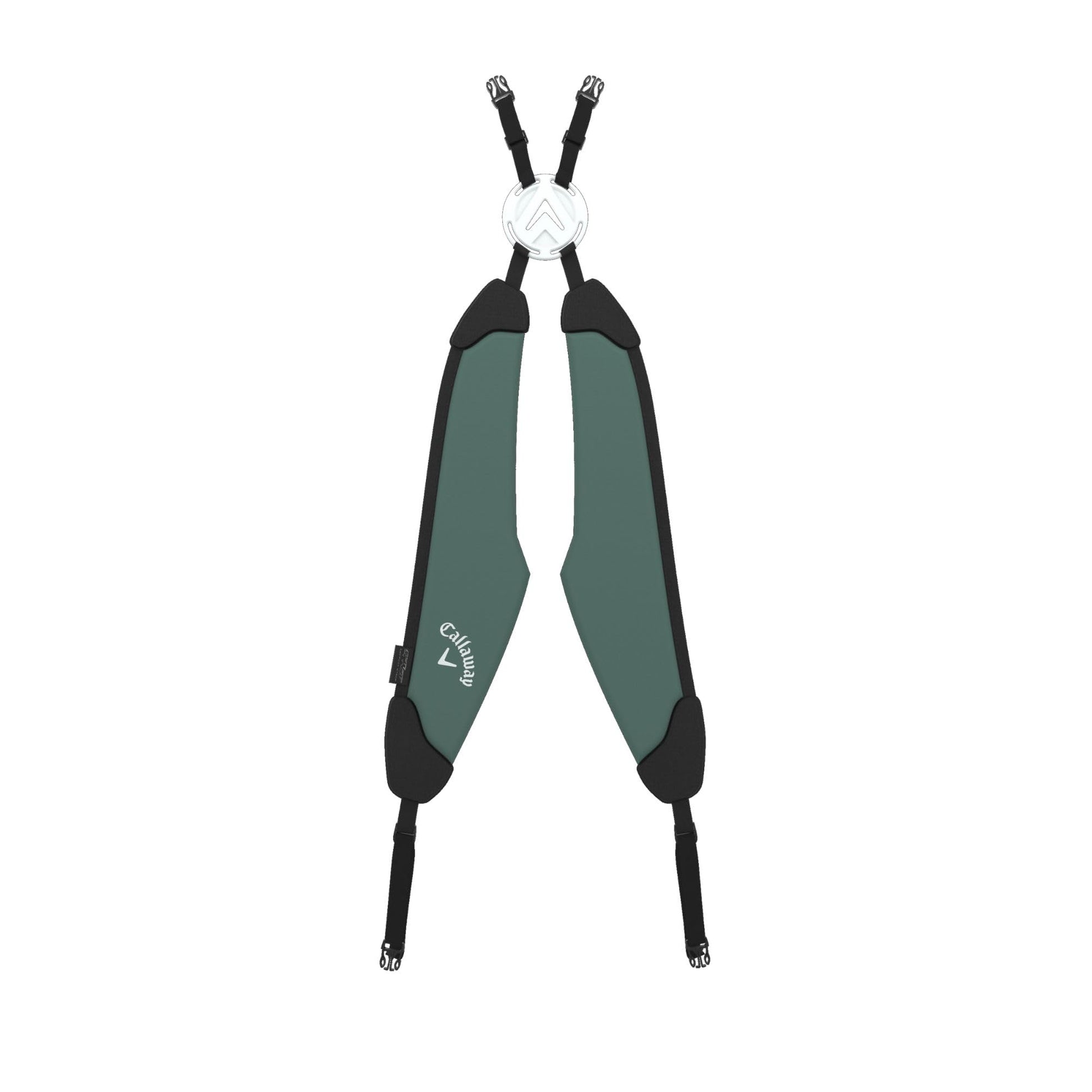 A product image of a Callaway HL Zero L Golf Stand Bag - Pine / Silver on a white background