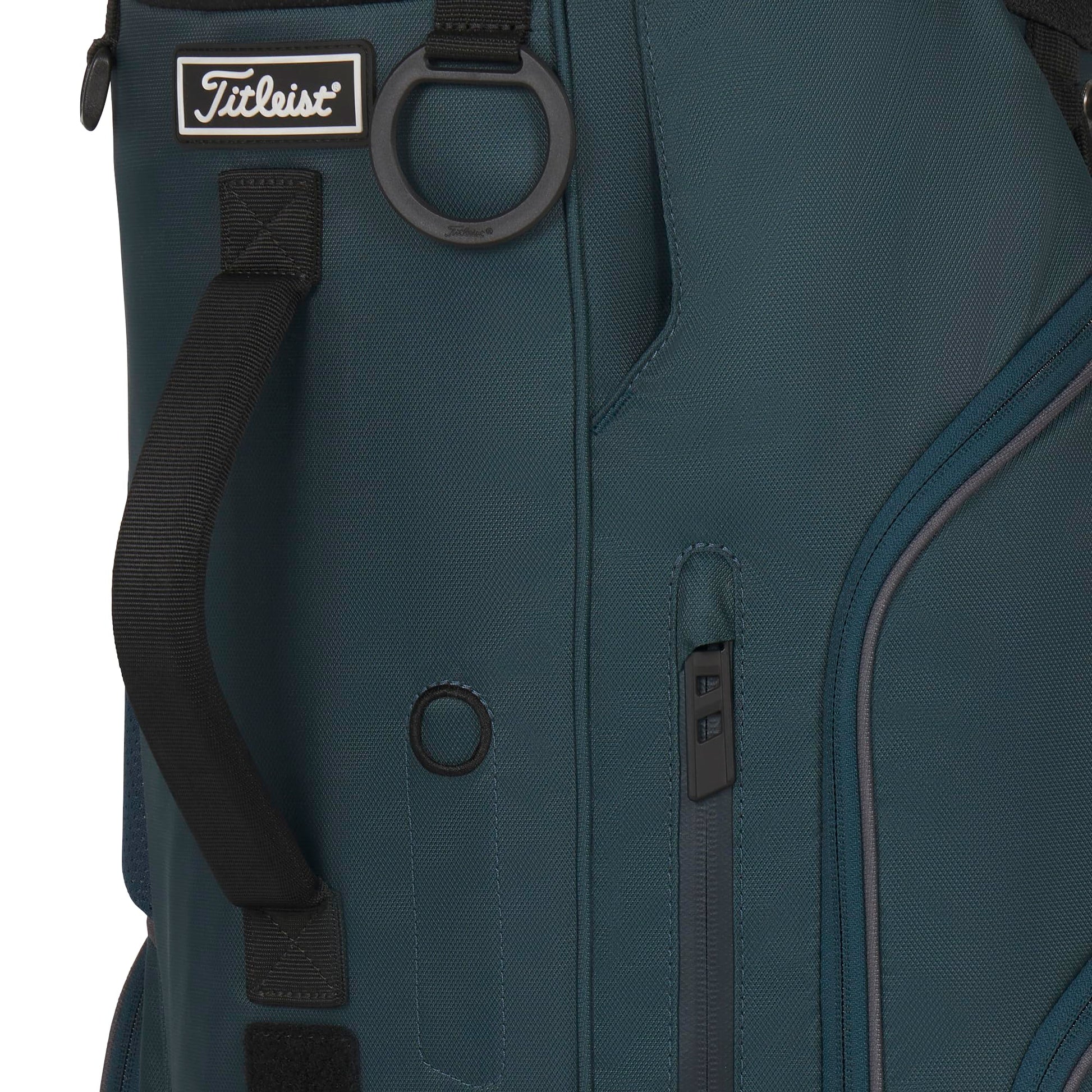 A product image of a Titleist Hybrid 14 Stand Bag - Monterey / Graphite / Black on a white background