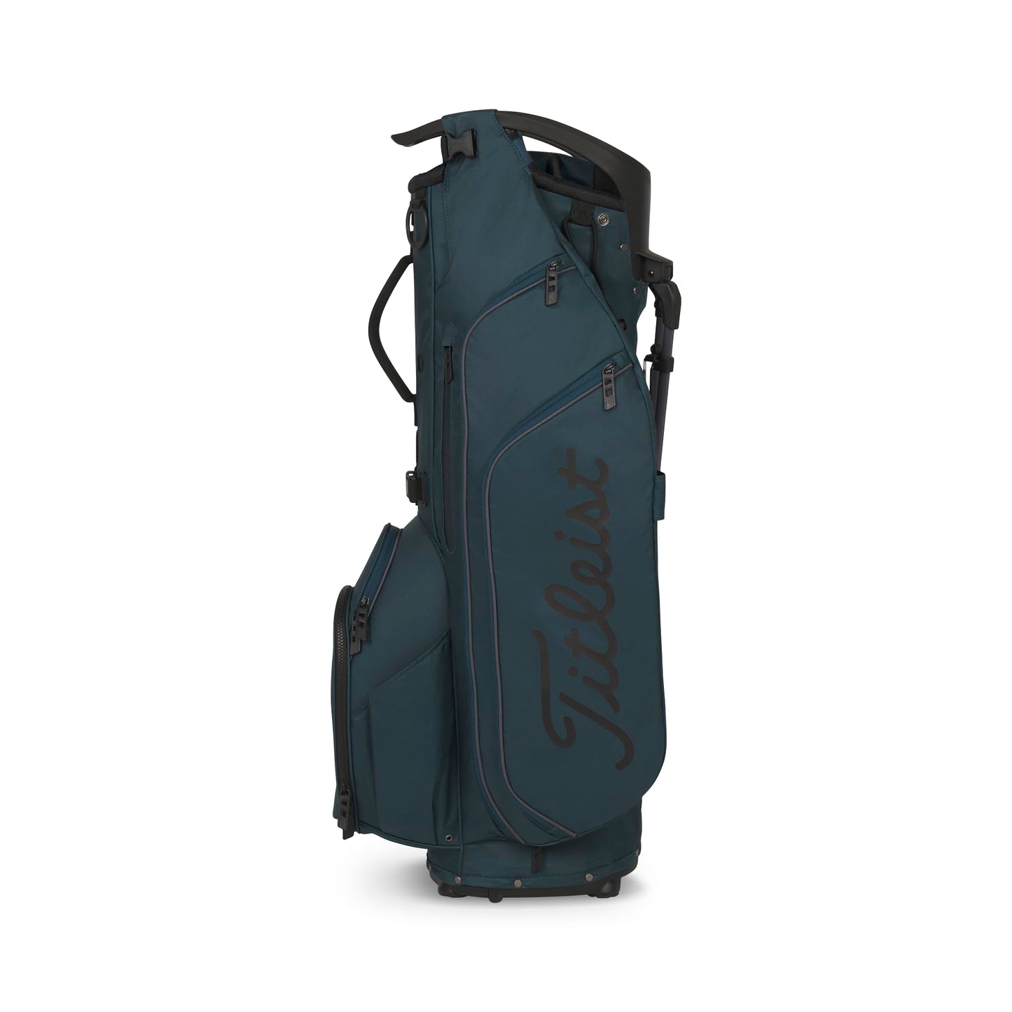 A product image of a Titleist Hybrid 14 Stand Bag - Monterey / Graphite / Black on a white background