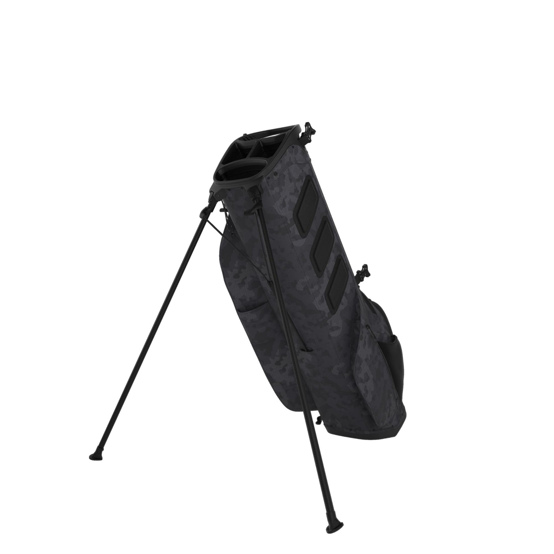 A product image of a Callaway HL Zero L Golf Stand Bag - Black / Field Camo on a white background
