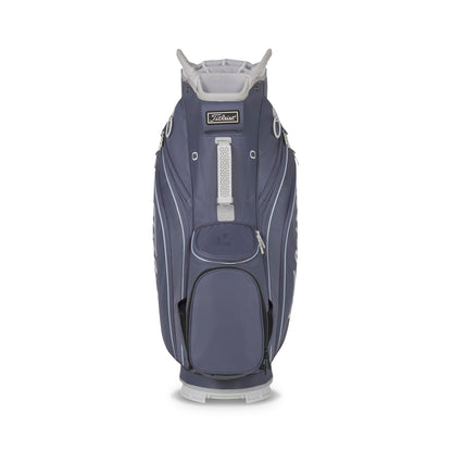 A product image of a Titleist Cart 14 Cart Bag - Washed Indigo / Blue Bird / White on a white background