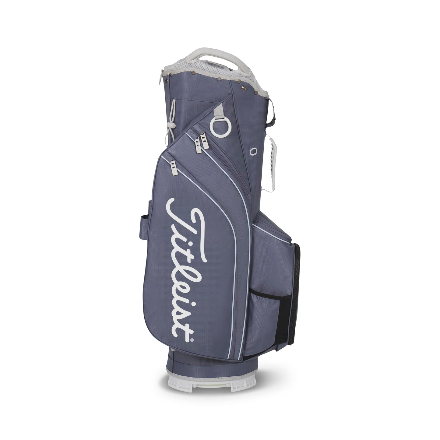 A product image of a Titleist Cart 14 Cart Bag - Washed Indigo / Blue Bird / White on a white background