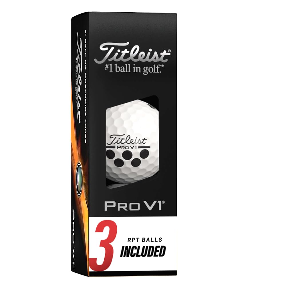 A product image of a Rapsodo MLM2PRO Launch Monitor - Titleist Pro V1 on a white background