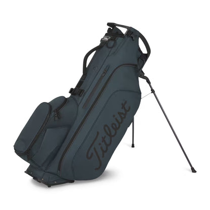 A product image of a Titleist Hybrid 5 Stand Bag - Monterey / Graphite / Black on a white background