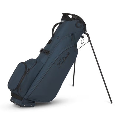 A product image of a Titleist Players 4 Carbon Stand Bag - Monterey / Black / Black on a white background
