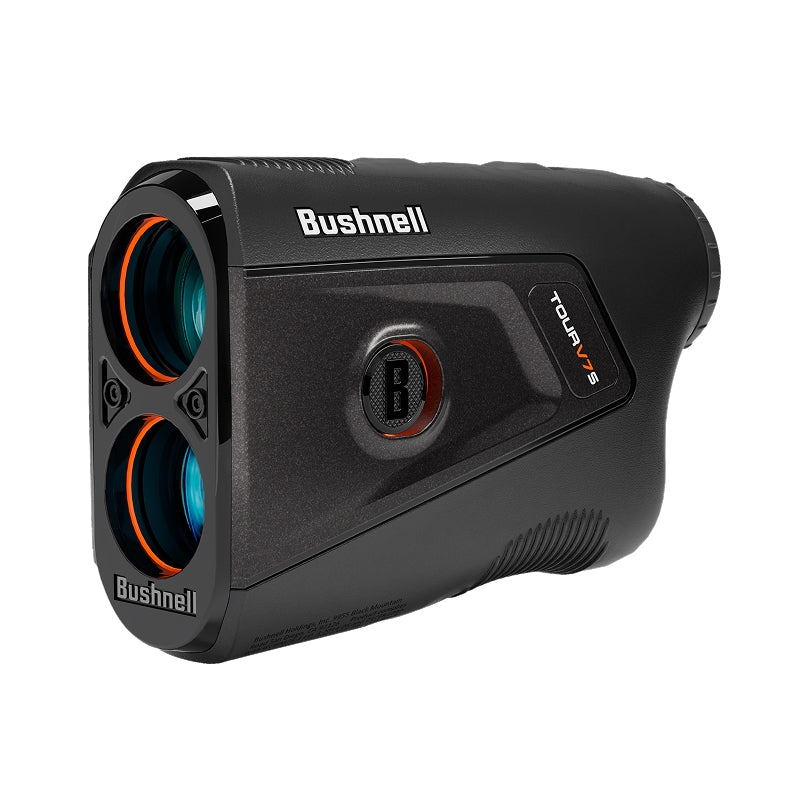 A product image of a Bushnell Tour V7 Shift Patriot Pack on a white background