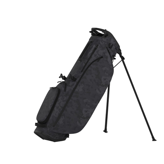 A product image of a Callaway HL Zero L Golf Stand Bag - Black / Field Camo on a white background