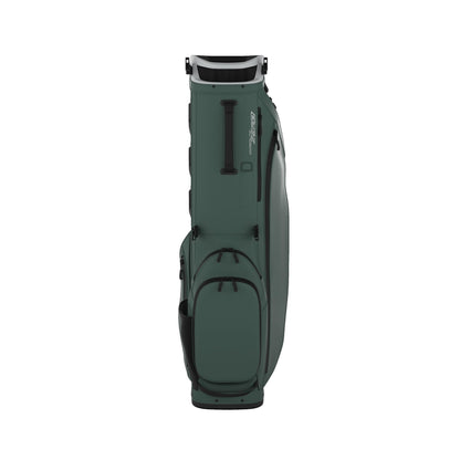 A product image of a Callaway HL Zero L Golf Stand Bag - Pine / Silver on a white background