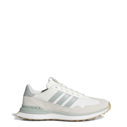An image of a Adidas S2G 26 Leather Women's Golf Shoes - White/WOSA/WONQUA on a white background