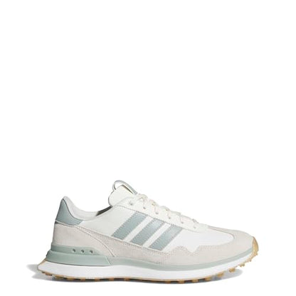 An image of a Adidas S2G 26 Leather Women's Golf Shoes - White/WOSA/WONQUA on a white background