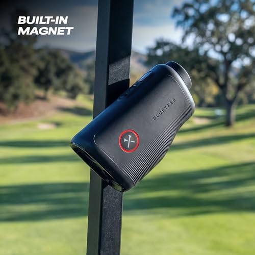 A product image of a Captain Pro Connected GPS Rangefinder on a white background
