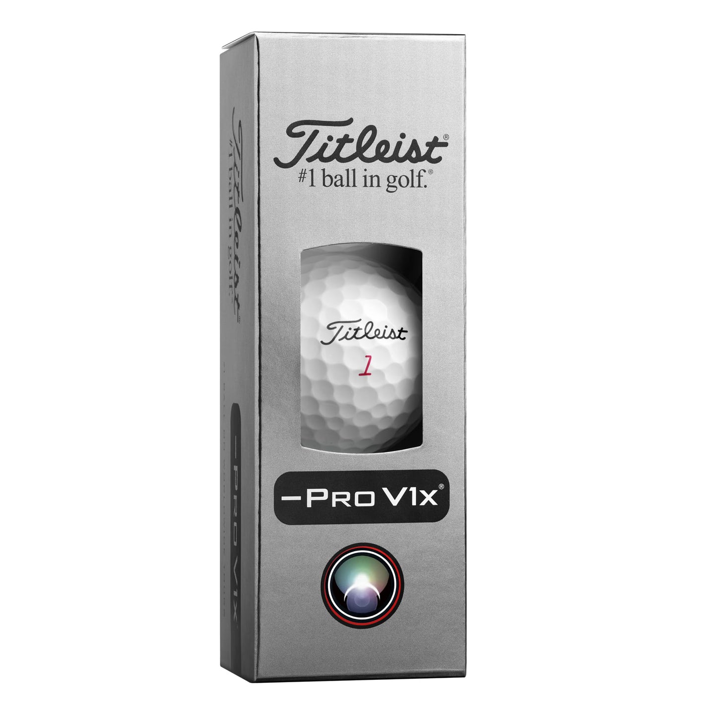 An image of aTitleist Pro V1x Left Dash on a white background