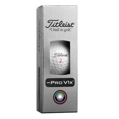 An image of aTitleist Pro V1x Left Dash on a white background