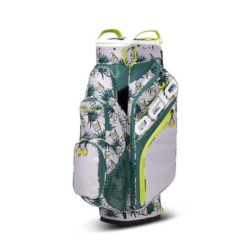 An image of a OGIO Woode 2024 Cart Bag - Agave Ahora 24 on a white background