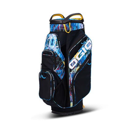 An image of a OGIO Woode Golf Cart Bag - Graffiti Kaleidoscope 24 on a white background