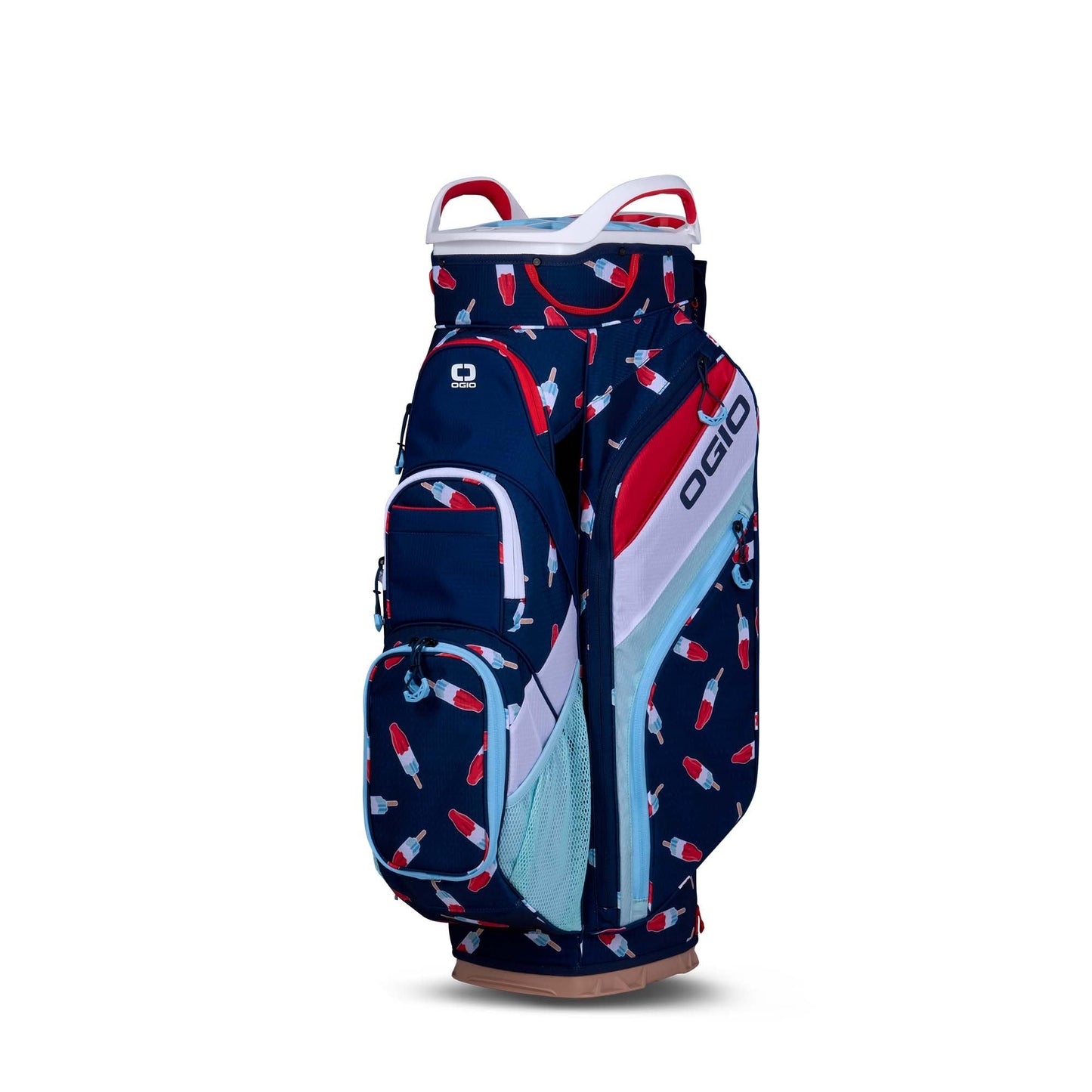 An image of a OGIO Woode Cart Bag - Rocket Pop 25 on a white background