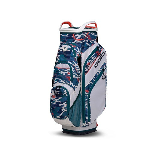 An image of a OGIO WOODE CART Bag - Wave Camo 25 on a white background