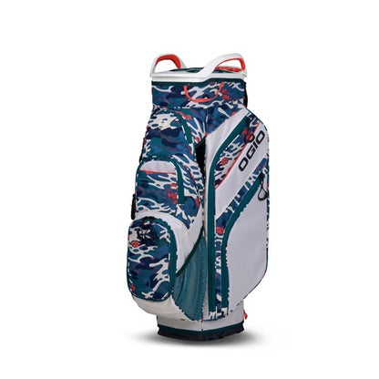 An image of a OGIO WOODE CART Bag - Wave Camo 25 on a white background