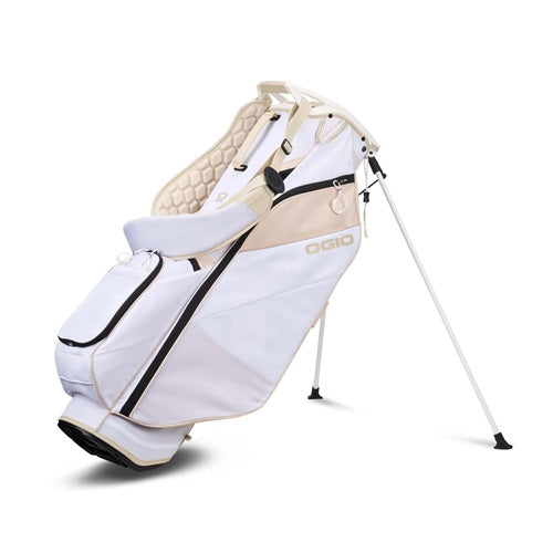 An image of a OGIO Fuse Stand Bag - White Sands on a white background