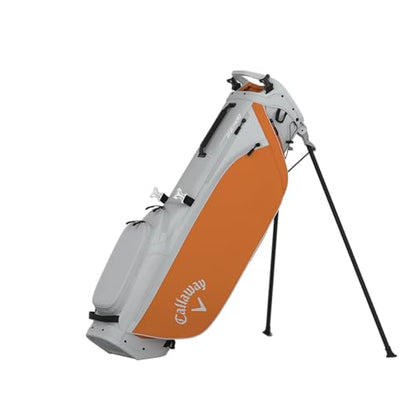 An image of a Callaway HL Zero 2025 Stand Bag - Silver Copper on a white background
