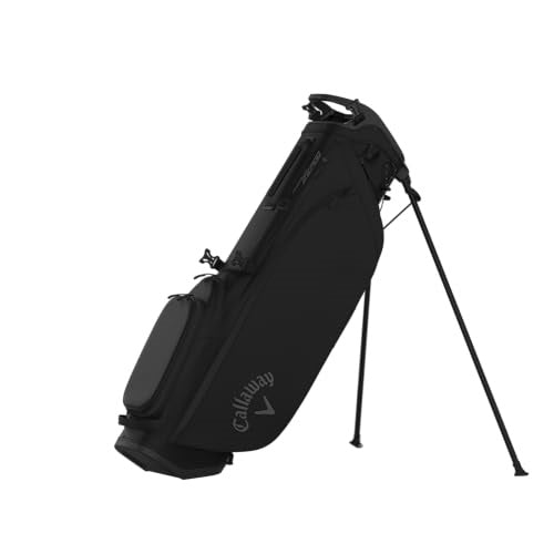 An image of a Callaway Hyperlite Zero Stand Bag - Black on a white background