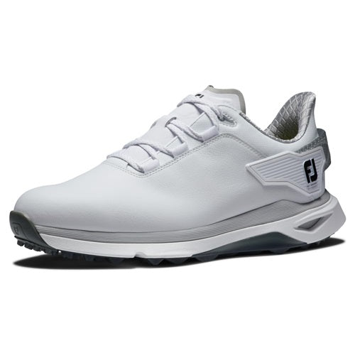 An image of a FootJoy Pro SLX Carbon Spikeless Golf Shoes on a white background