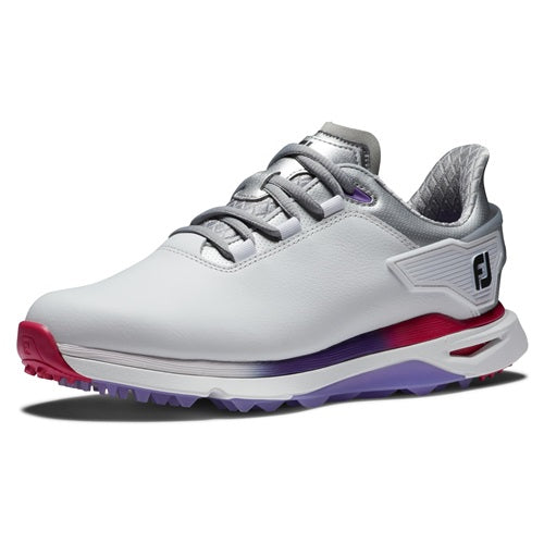 An image of a FootJoy Pro SLX Spikeless Women's Golf Shoes on a white background