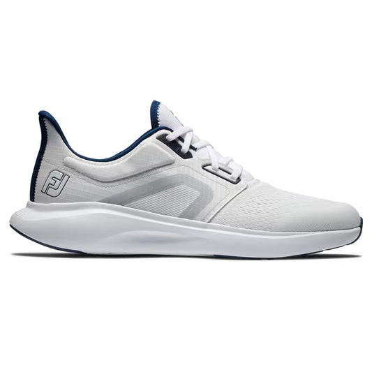 An image of a FootJoy Hyperflex TR Golf Shoes - White on a white background