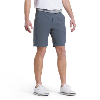 An image of a FootJoy Performance Lightweight Shorts - Charcoal - 38 on a white background