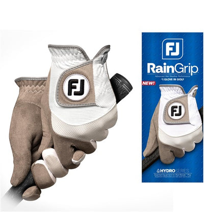 An image of a FootJoy Rain Grip Glove Pair on a white background