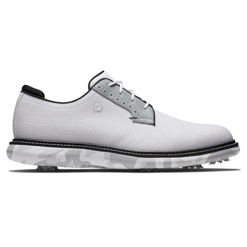 An image of a FootJoy Traditions Blutcher Golf Shoes on a white background