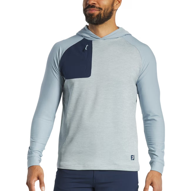 An image of a FootJoy Thermo Pullover Hoodie on a white background