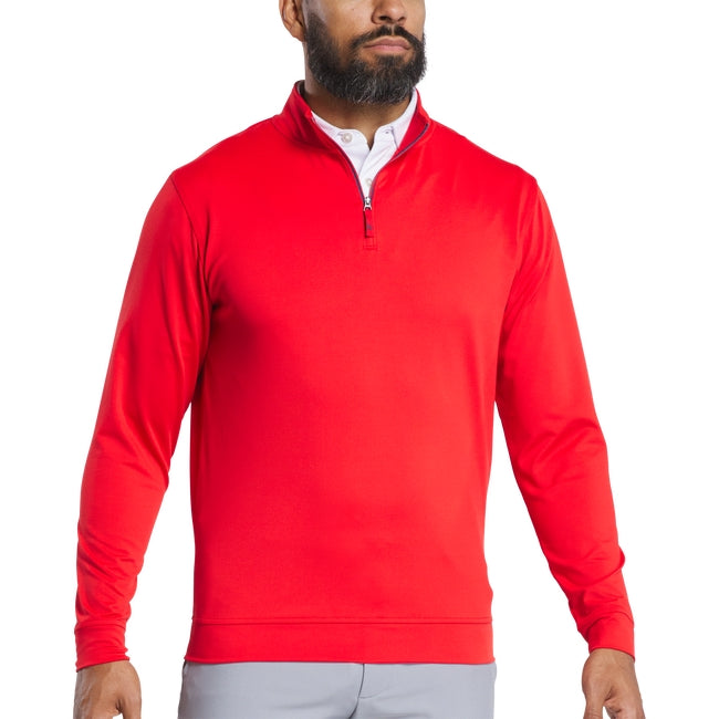 An image of a FootJoy Approach Midlayer - Red - Medium on a white background