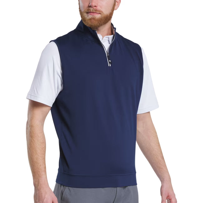 An image of a FootJoy Approach Vest - Navy - Medium on a white background