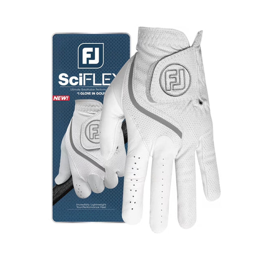 An image of a FootJoy SciFlex Golf Glove on a white background