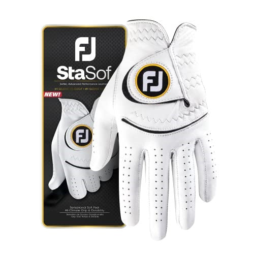 An image of a FootJoy StaSof Men's Golf Glove - MLH - 66771 (Previous Season) on a white background